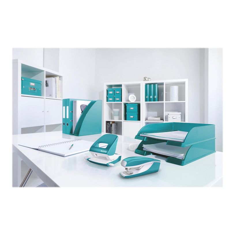 4002432103126-Leitz WOW 5502 - agrafeuse - 30 feuilles - plastique, métal - Bleu iceberg métallisé-P_300015971_5-3