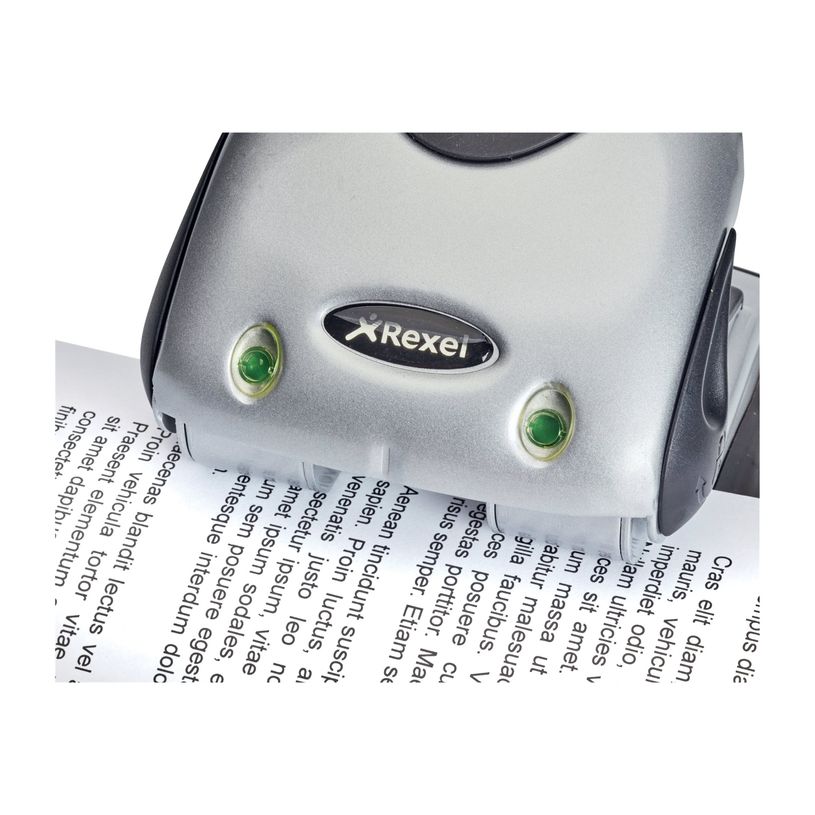 5028252116350-Rexel Precision P240 - perforateur - 40 feuilles - 2 trous - noir, argent-P_300016030_9-5