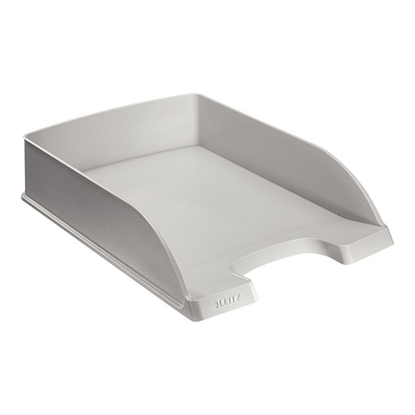 4002432311088-Leitz Plus - corbeille à courrier - pour A4 - gris-P_300016539_2-1