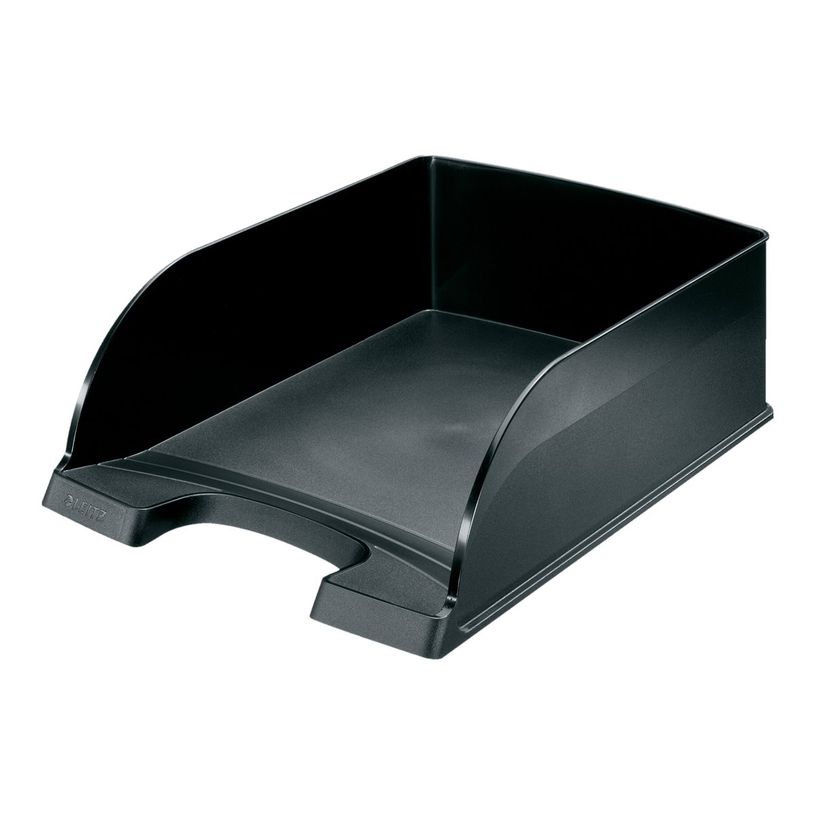 4002432370917-Leitz Plus - corbeille à courrier - pour A4 - noir-P_300016541_4-1