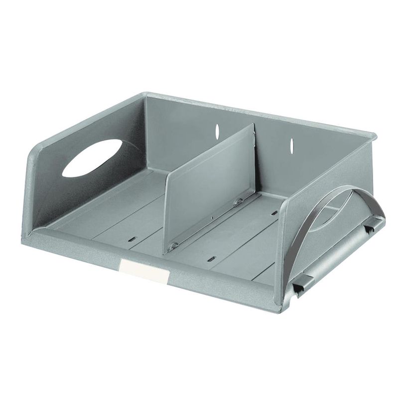 4002432352920-Leitz - corbeille à courrier - pour A4 - gris-P_300016565_1-0