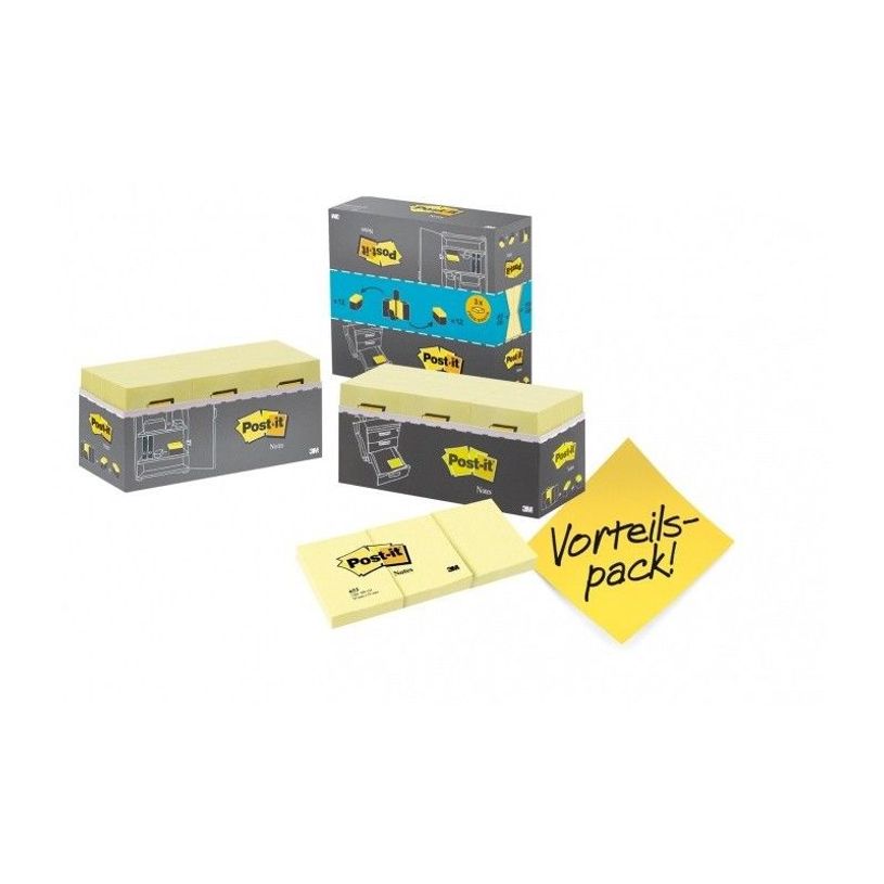 3134375014007-Post-it 653 - Notes - 38 x 51 mm - 300 feuilles (3 x 100) - jaune-P_300016700_1-0