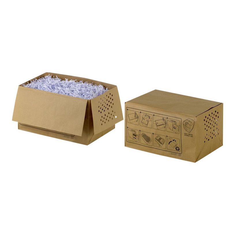 5028252294041-Rexel - Sacs en papier recyclé pour destructeurs Rexel d'une capacité de 26 litres-P_300018475_4-0
