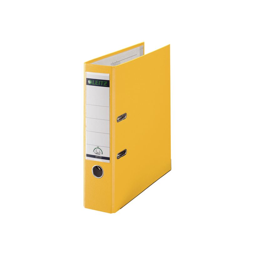 4002432359486-Leitz 180° - classeur à levier - pour A4 - capacité : 600 feuilles - jaune-P_300018661_9-0