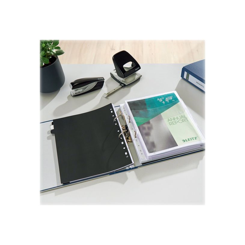 4002432359592-Leitz 180° - classeur à levier - pour A4 - capacité : 350 feuilles - bleu-P_300018671_4-3