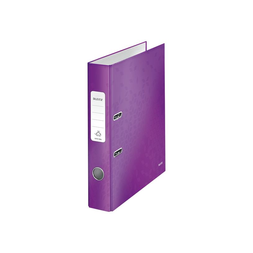 4002432104079-Leitz WOW 180° - Classeur à levier - Dos 50 mm - A4 - pour 350 feuilles - violet métall-P_300018713_7-0