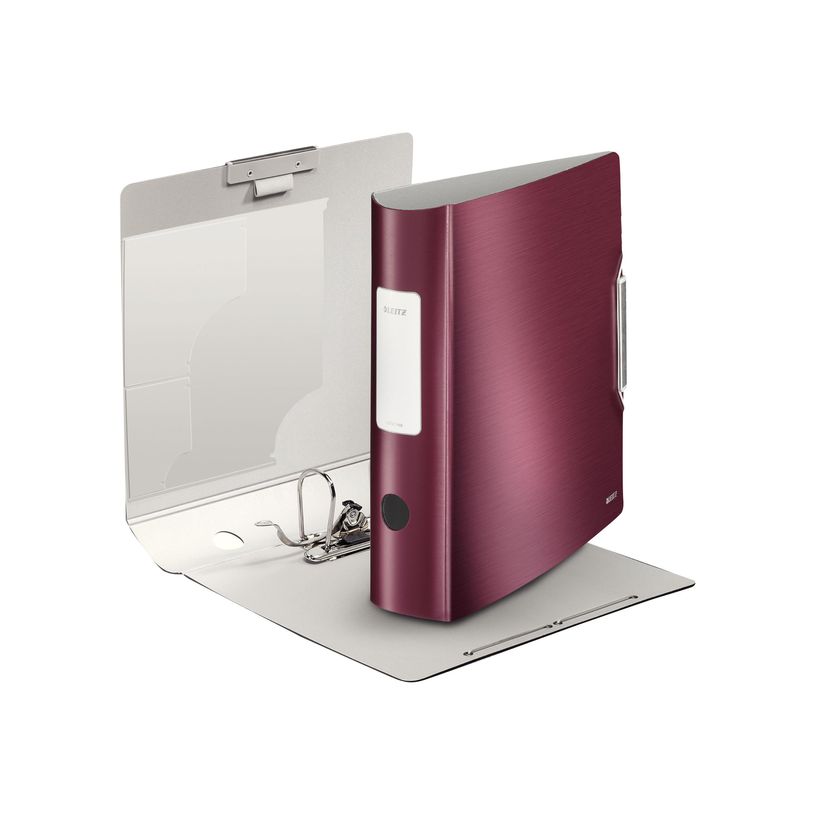 4002432104574-Leitz 180° Active Style - classeur à levier - pour A4 - capacité : 500 feuilles - Rouge-P_300018716_4-3