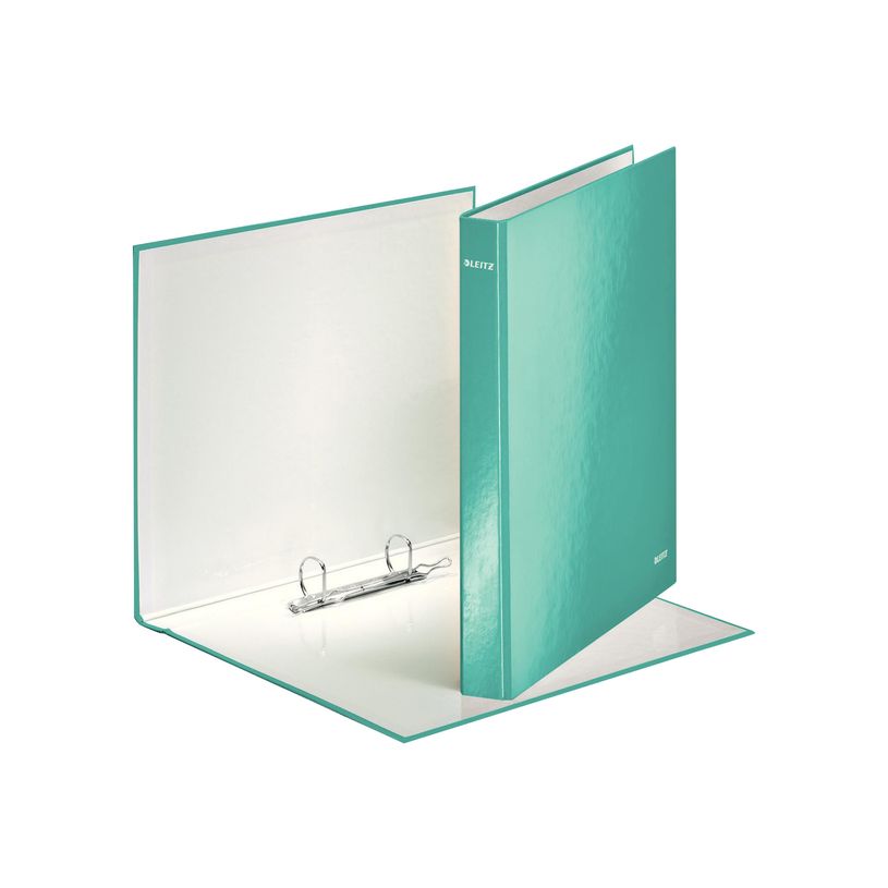 4002432104093-Leitz WOW - classeur à anneaux - pour A4 Maxi - capacité : 250 feuilles - bleu glacé-P_300018752_1-0