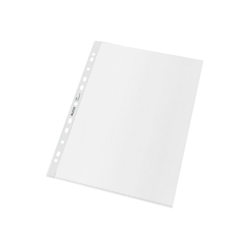 4002432394869-Leitz Re:cycle - pochette perforée - pour A4 - capacité : 25 feuilles - transparent-P_300018766_2-1