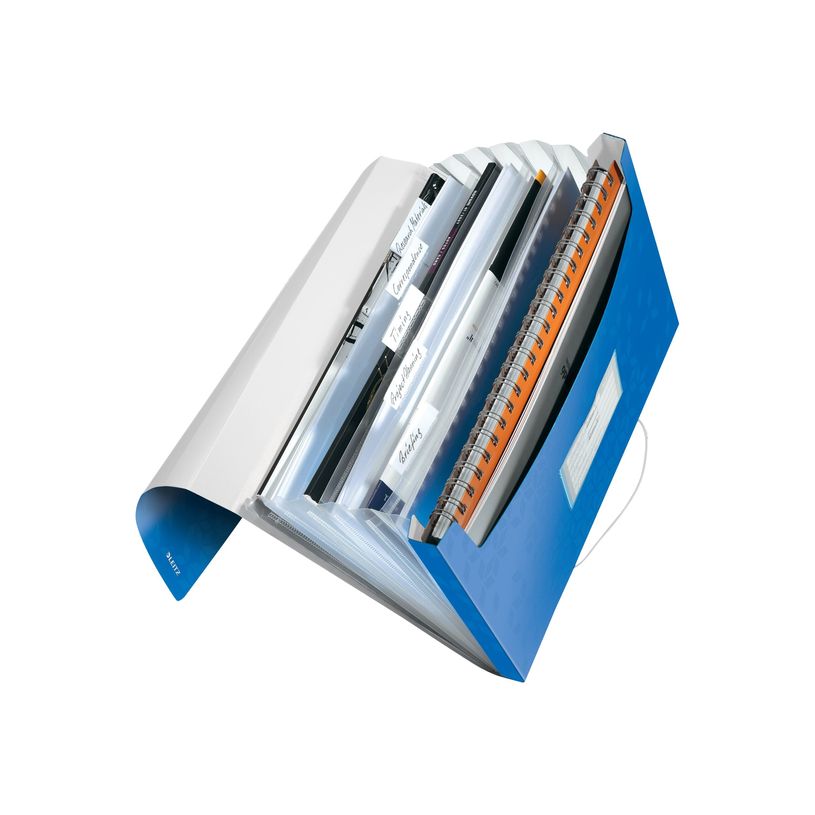 4002432106004-Leitz WOW - valisette - 6 positions - pour A4 - à onglets - bleu métallique-P_300018781_5-5