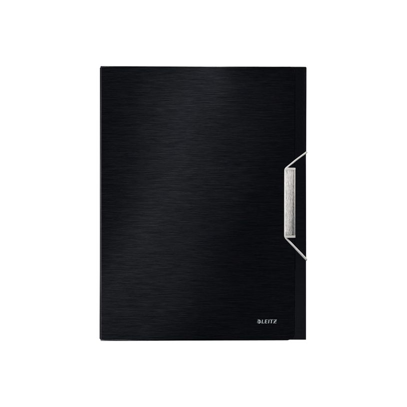 4002432108084-Leitz Style - boîte de classement - pour A4 - capacité : 250 feuilles - noir satin-P_300018788_1-0