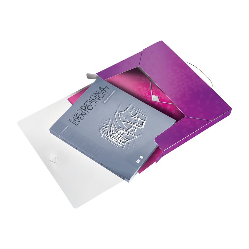 4002432105960-Leitz WOW - boîte de classement - pour A4 - capacité : 250 feuilles - violet métallique-P_300018793_4-3