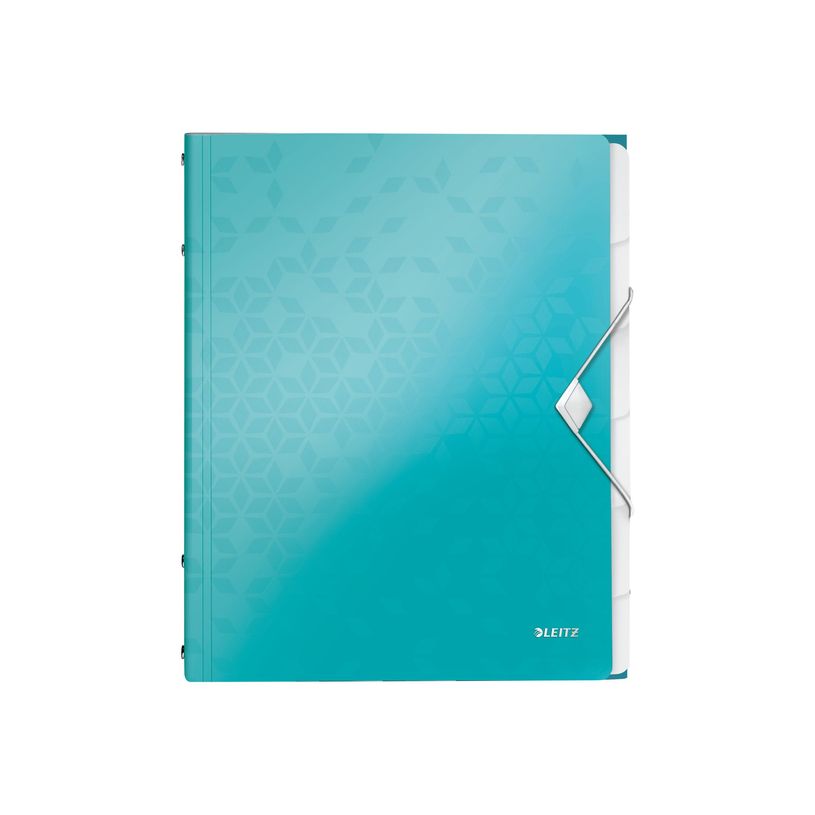4002432106233-Leitz WOW - classeur - 6 positions - pour A4 - capacité : 200 feuilles - à onglets - tur-P_300018806_4-0