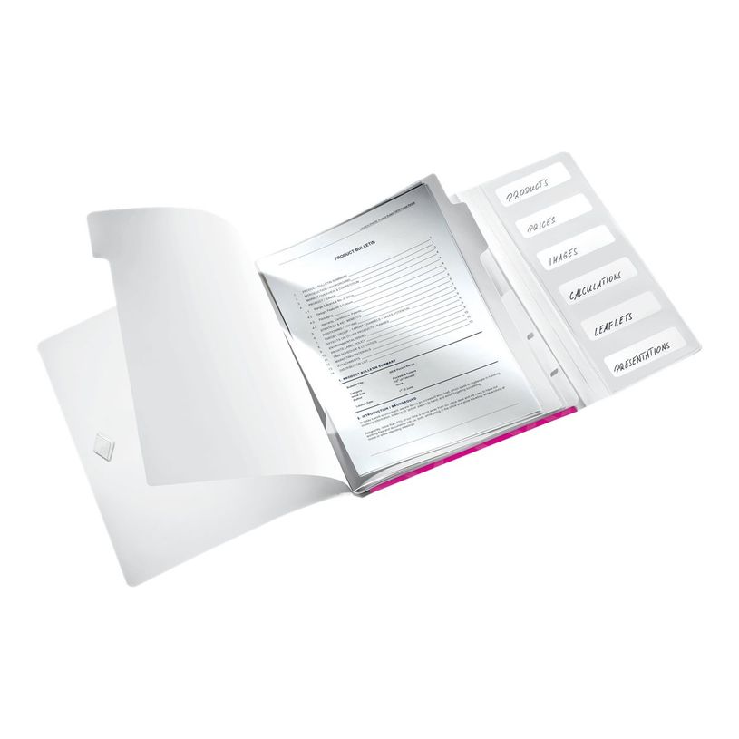 4002432106202-Leitz WOW - classeur - 6 positions - pour A4 - capacité : 200 feuilles - à onglets - ros-P_300018808_3-3