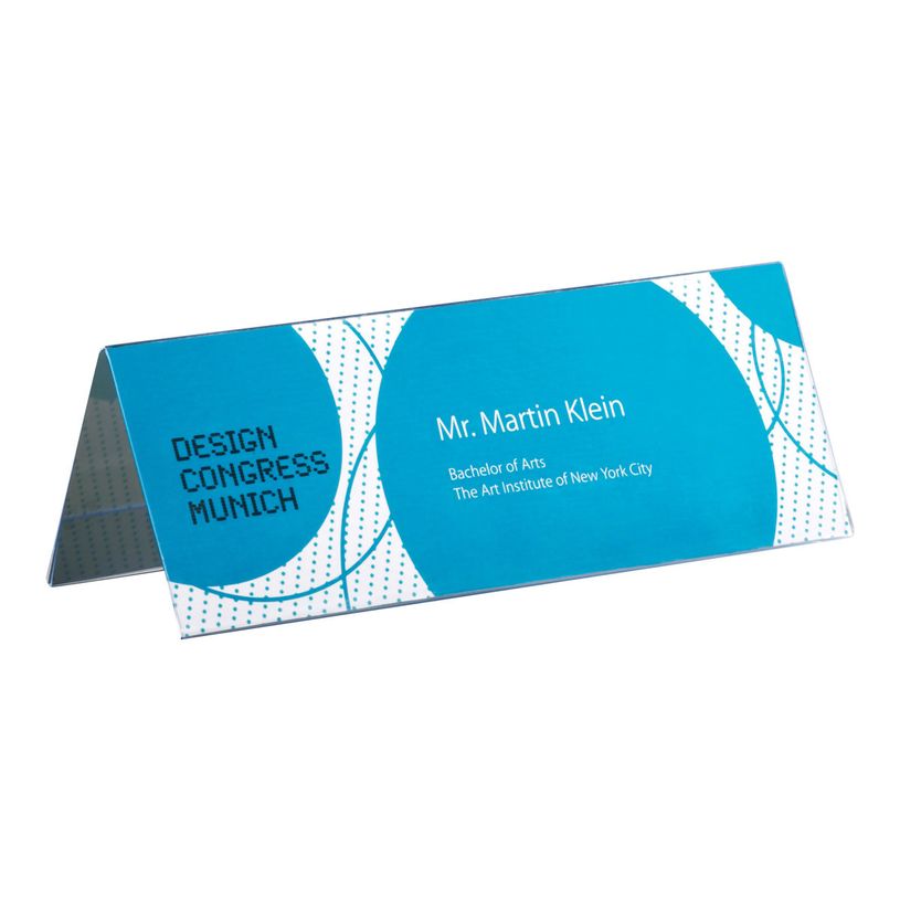 4004360946943-Présentoir 5 chevalets de table en plastique rigide - 240 x 90 mm - double face-P_300018990_4-1