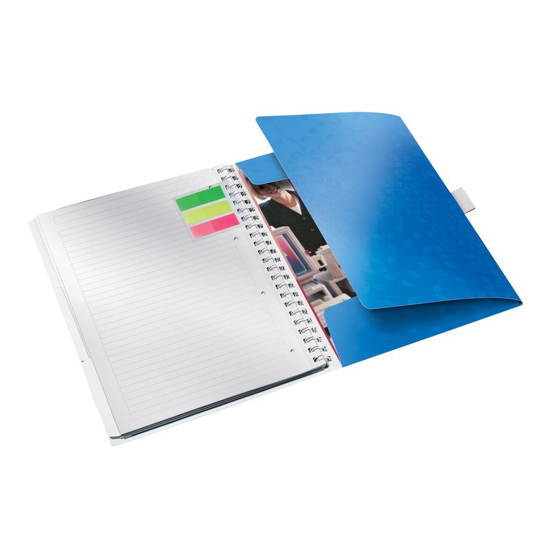 4002432108435-Leitz WOW Be Mobile - Bloc collège polypro - reliure à anneaux métalliques - A4 - 160 pag-P_300019023_2-3