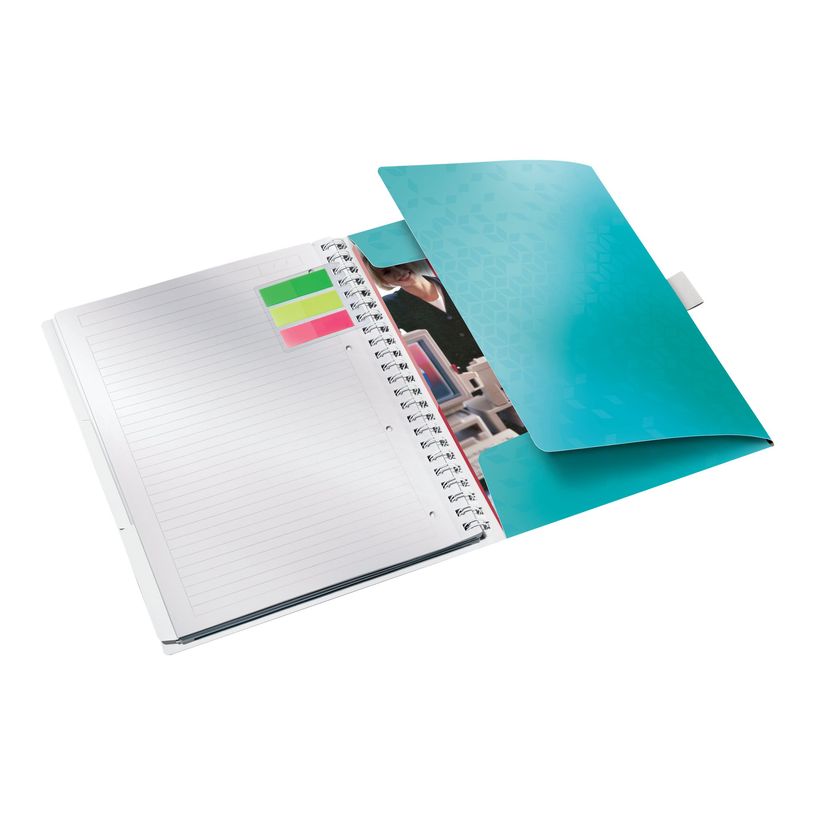 4002432108459-Leitz WOW Be Mobile - Bloc collège polypro - reliure à anneaux métalliques - A4 - 160 p-P_300019025_2-3