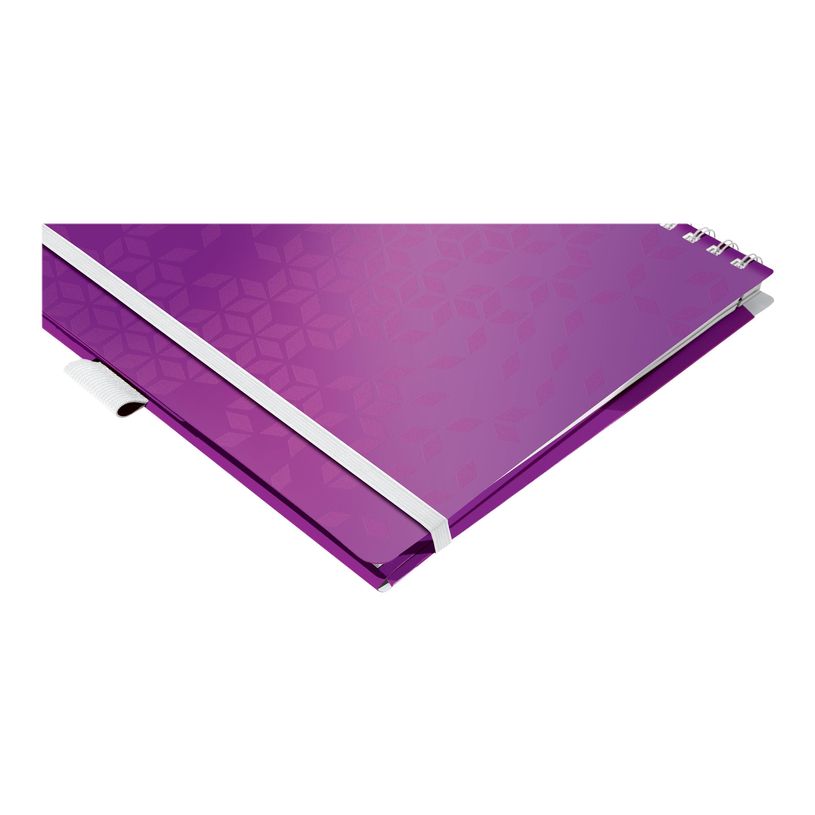 4002432108466-Leitz WOW Be Mobile - Bloc collège polypro - reliure à anneaux métalliques - A4 - 160 p-P_300019026_7-4