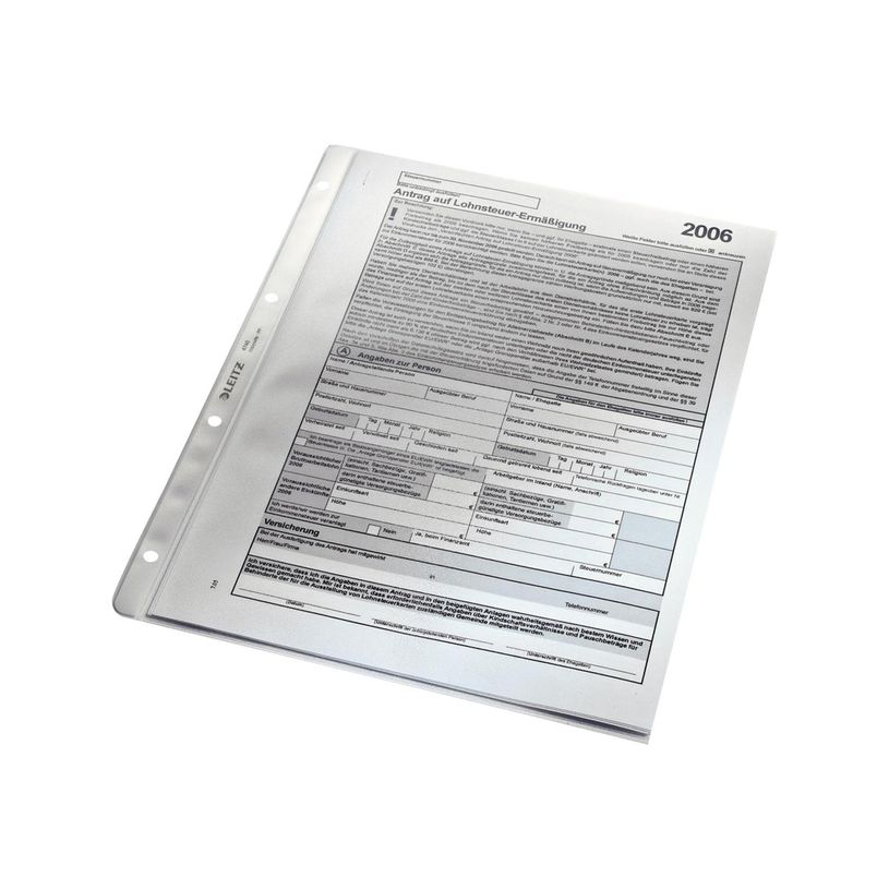 4002432478651-Leitz - pochette perforée - pour A4 - clair-P_300019182_1-0