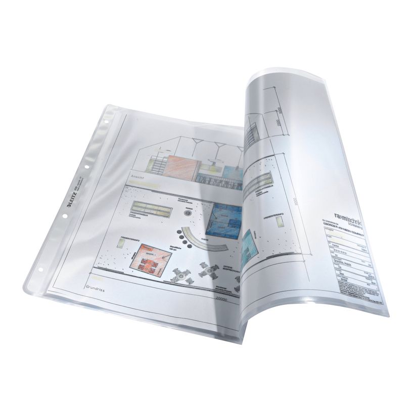 4002432478828-Leitz - pochette perforée - pour A3 - transparent-P_300019186_1-3