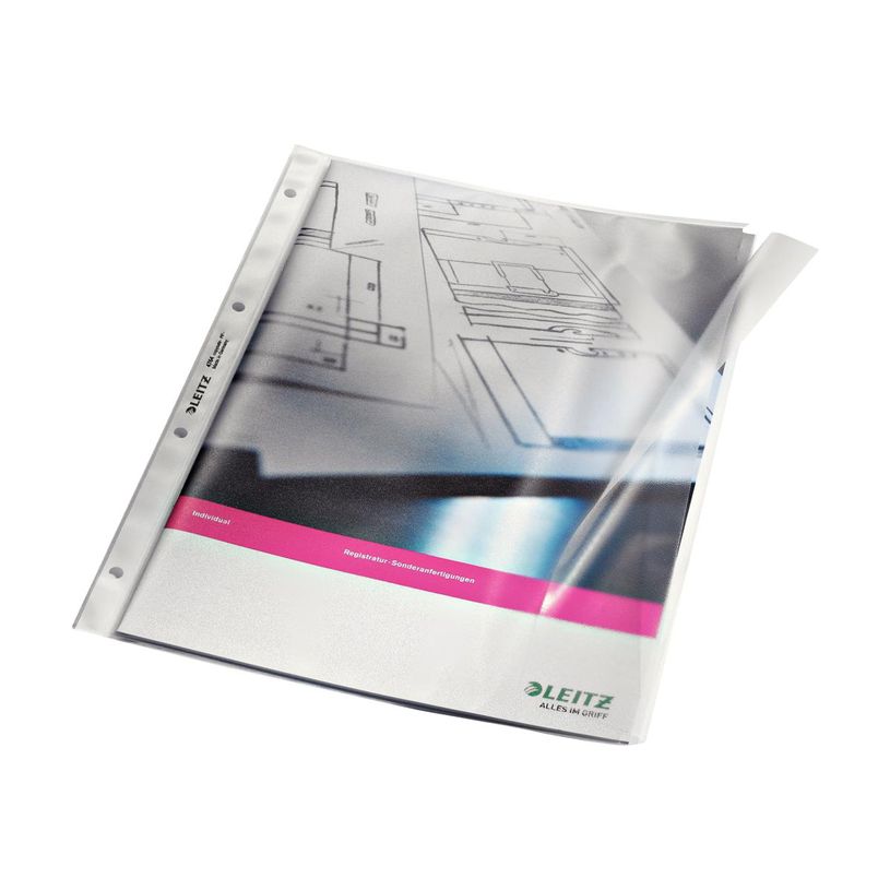 4002432422470-Leitz - pochette perforée sécurisé - pour A4 - transparent-P_300019188_1-0