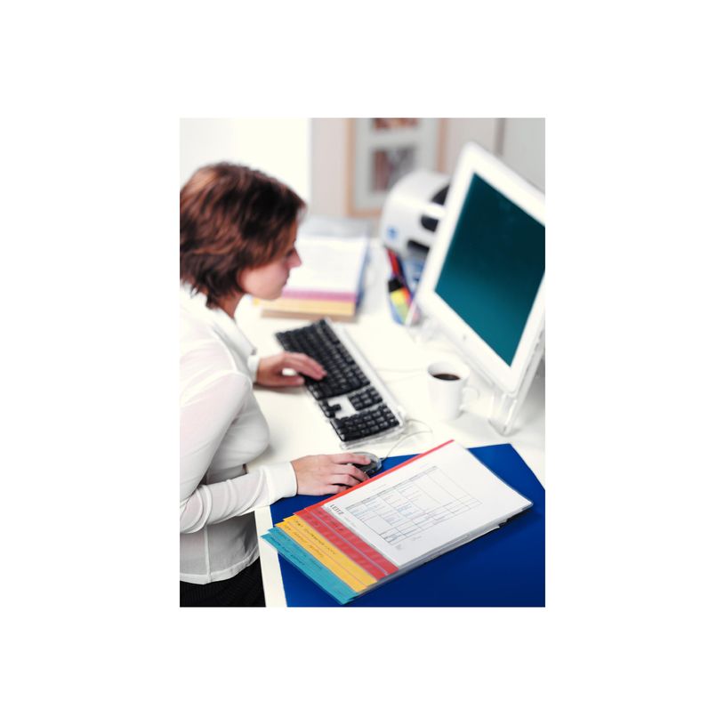 4002432358014-Leitz - pochette coin - pour A4 - clair avec bords bleus, clair avec bords rouges, clair a-P_300019196_2-1