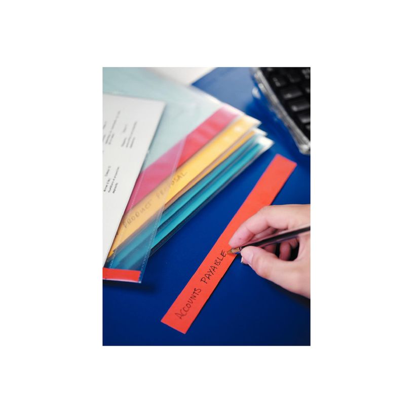 4002432358014-Leitz - pochette coin - pour A4 - clair avec bords bleus, clair avec bords rouges, clair a-P_300019196_6-5