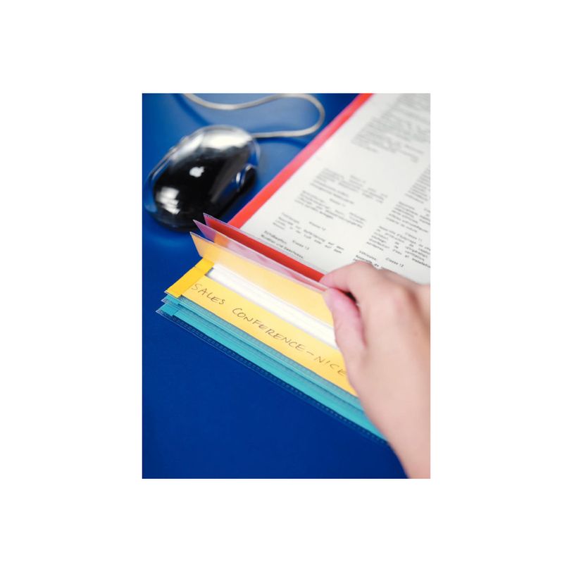 4002432358014-Leitz - pochette coin - pour A4 - clair avec bords bleus, clair avec bords rouges, clair a-P_300019196_7-6