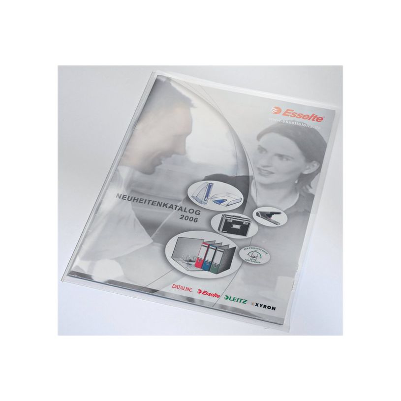 4002432417278-Leitz Premium - pochette coin - pour A4 - capacité : 40 feuilles - clair-P_300019200_4-3