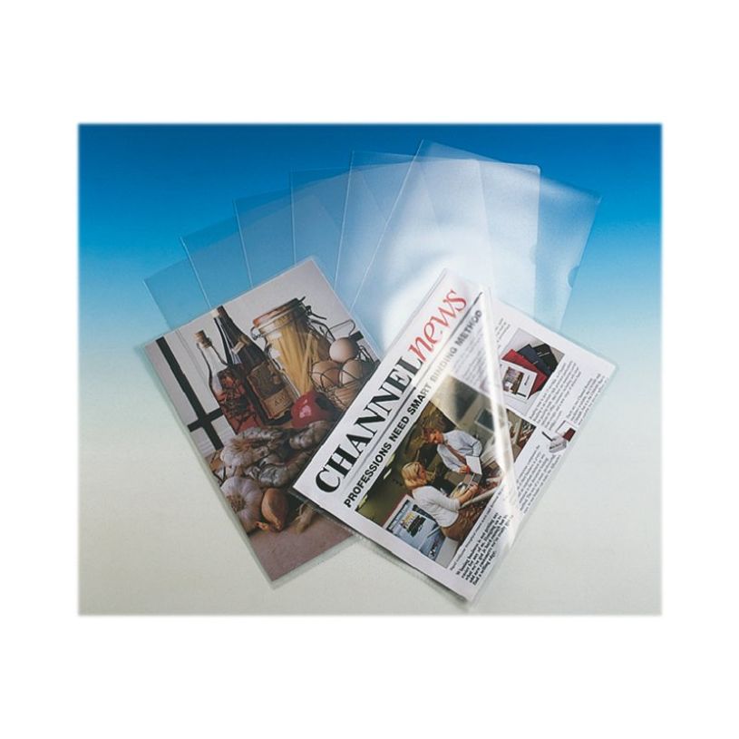 4001536548321-Esselte Standard Plus - pochette coin - pour A4 - capacité : 40 feuilles - transparent (p-P_300019207_3-1