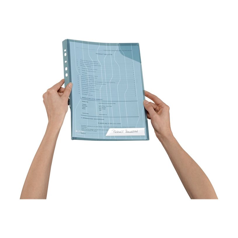 4002432370993-Leitz CombiFile - pochette coin - pour A4 - capacité : 40 feuilles - clair (pack de 5)-P_300019210_6-5