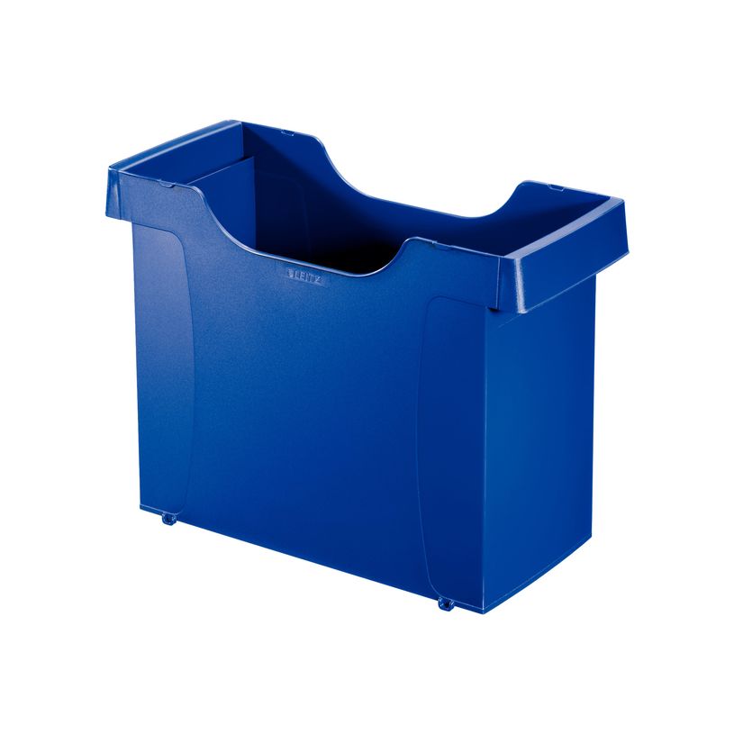 4002432303526-Leitz Plus - Boîte d'archivage de dossiers suspendus - A4 - pour 20 fichiers - bleu-P_300019735_1-0