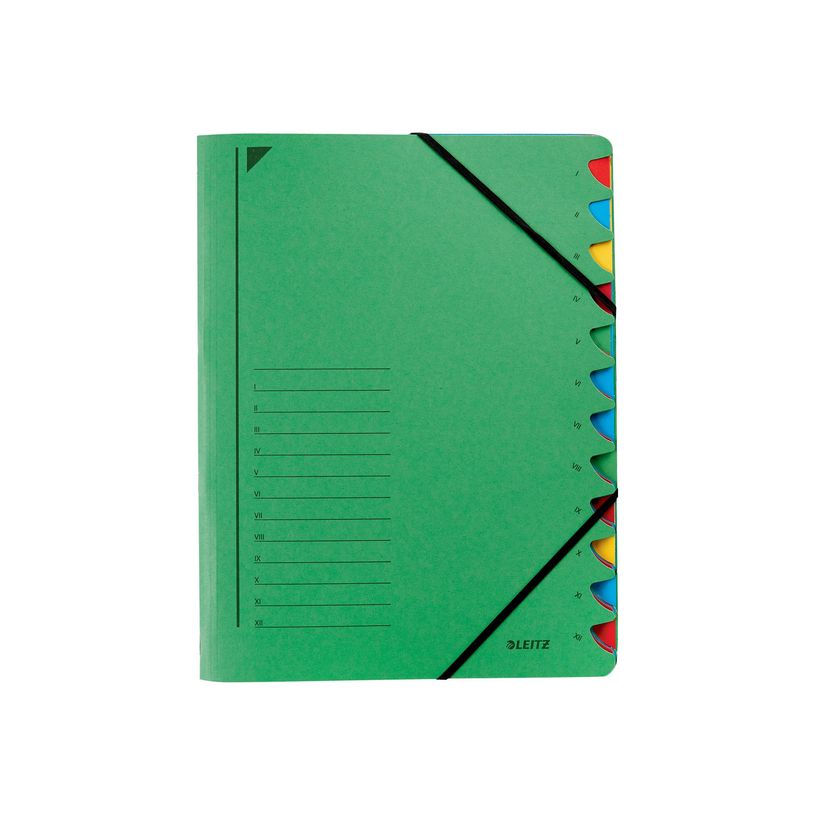 4002432335589-Leitz - intercalaire - 12 positions - pour A4 - vert-P_300019764_1-0
