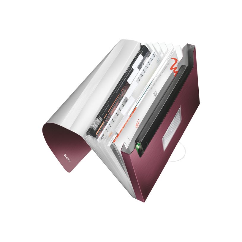 4002432108114-Leitz Style - valisette - 6 positions - pour A4 - à onglets - Rouge rubis-P_300019836_4-2