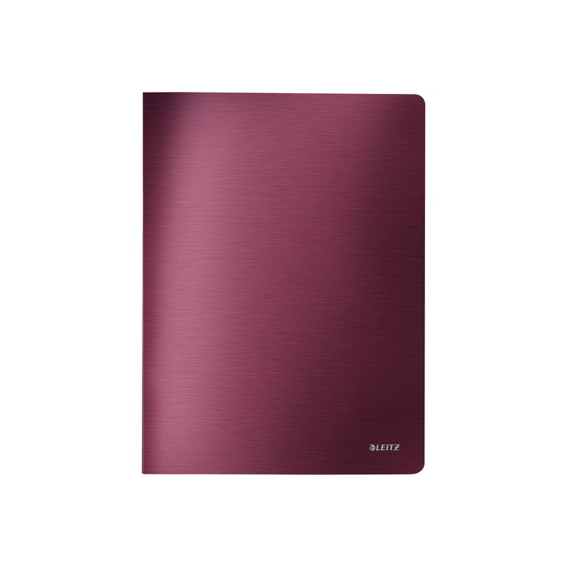 4002432108237-Leitz Style - Porte vues - 40 vues -  A4 - rouge rubis-P_300019841_2-0