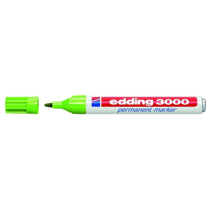 4004764008063-edding 3000 - Marqueur - permanent - vert clair - 1.5-3 mm-P_300020822_1-0