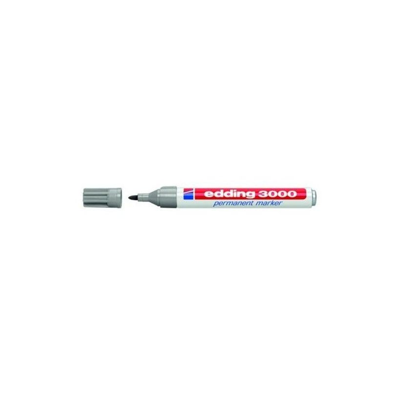 4004764008070-edding 3000 - Marqueur - permanent - gris - 1.5-3 mm-P_300020823_1-0