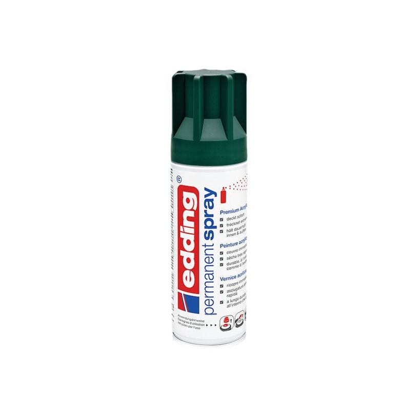 4004764966868-Edding 5200 -  Bombe de peinture acrylique - vert mousse - mat - 200 ml-P_300021303_1-0
