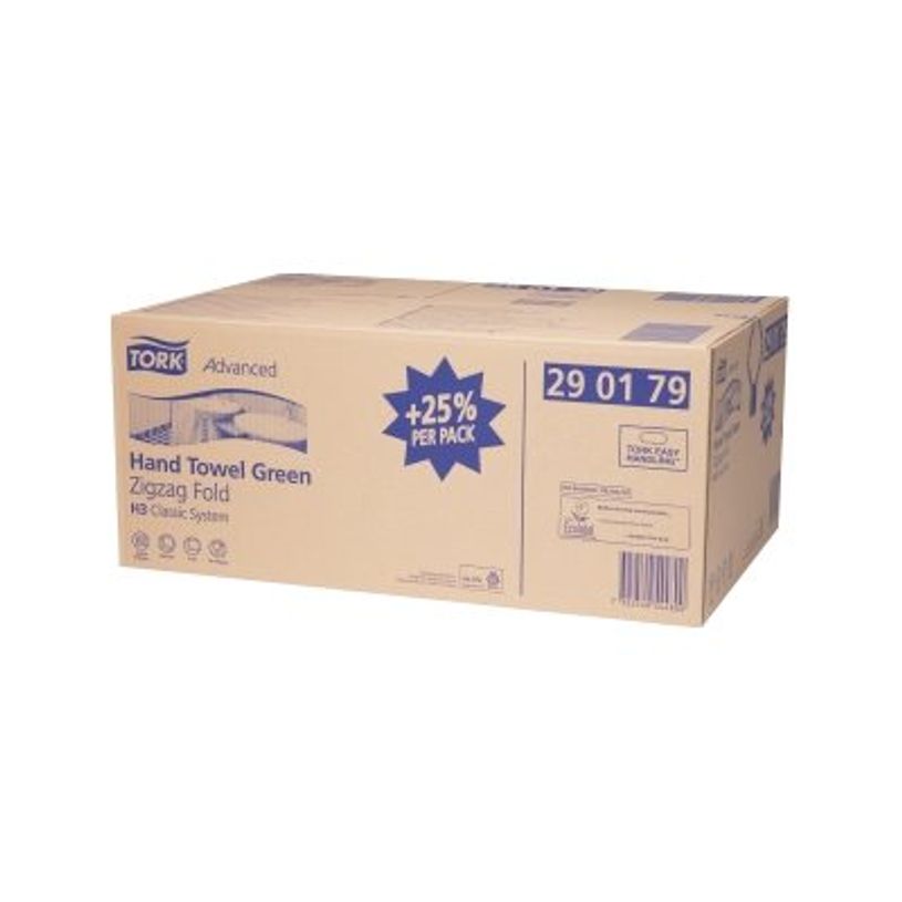 7322540012057-Tork Advanced H3 - essuie-tout - 250 feuilles - pliage en Z - vert-P_300023187_3-2