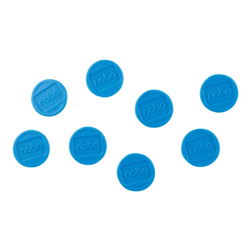 5028252139922-Nobo aimant - 2 cm de diamètre - bleu (pack de 8)-P_300023767_5-0
