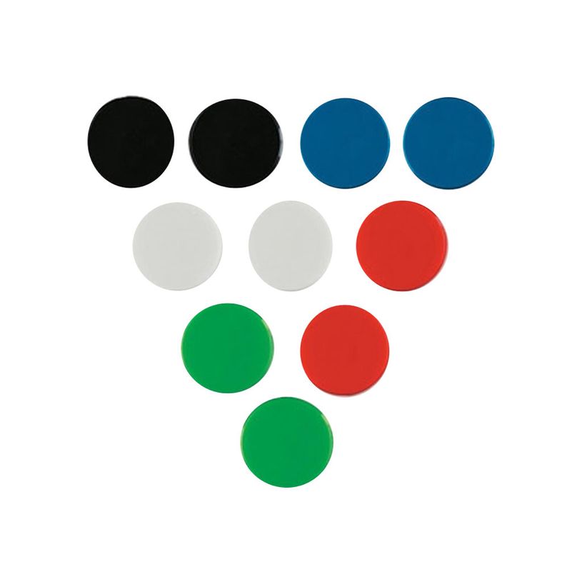 5028252139977-Nobo aimant - 3 cm de diamètre - noir (pack de 4)-P_300023768_1-0