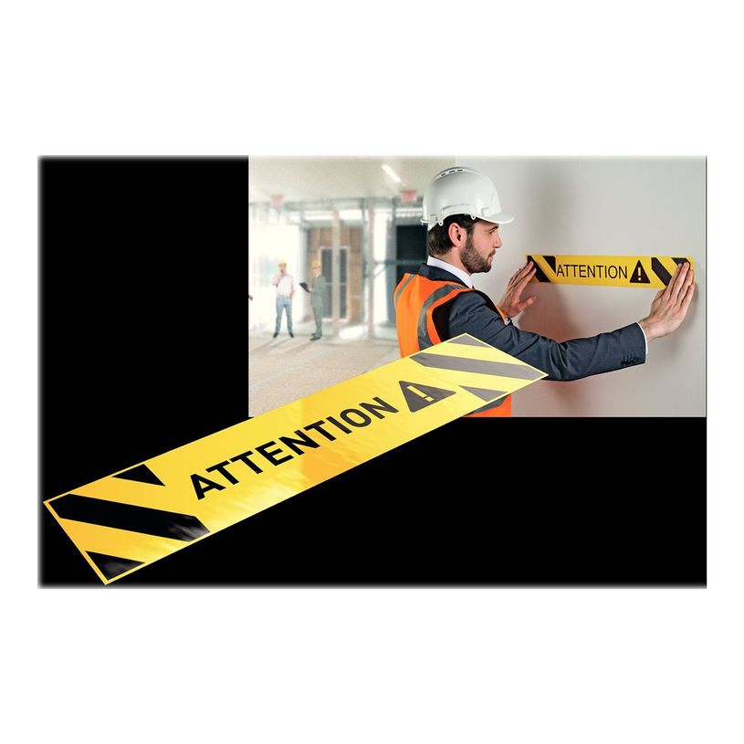 4002432104970-Leitz Icon - 1 rouleau d'étiquettes pour dos de classeur à levier (8,8 cm x 10m) - jaune-P_300023853_1-3