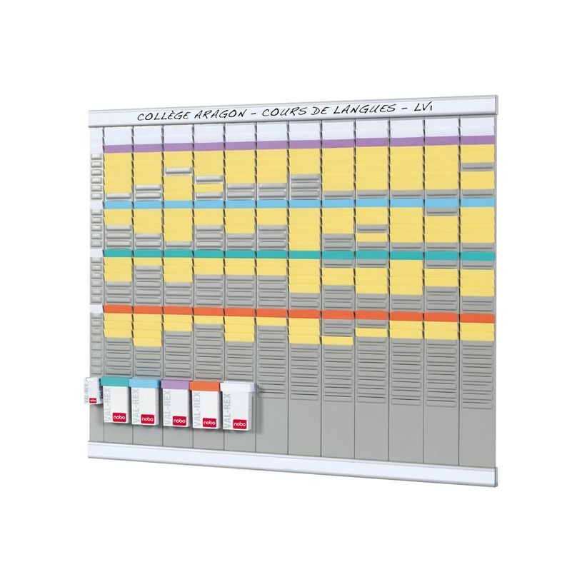 3147330004104-Nobo planning à cartes - 800 x 660 mm - 32 logements x 12 colonnes-P_300023994_1-0