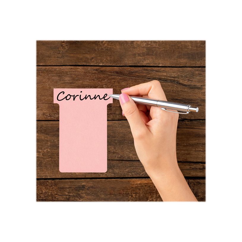 5016812389160-Nobo fiche en T - 8 x 12 cm - rose (pack de 100)-P_300024033_8-5