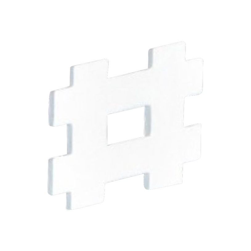 3609510007881-Décopatch - forme à décorer - hashtag - 12 cm - blanc - papier mâché-P_300024498_1-0