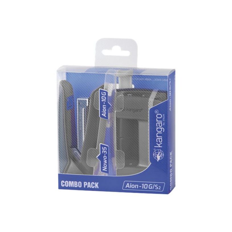 8901057204088-Kangaro Aion 10G/s2 - Nowa 35 - Combo pack - 1 perforateur + 1 agrafeuse - métal gris-P_300024833_1-0