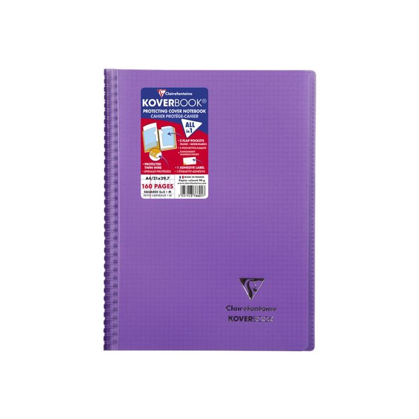 3037923766017-Clairefontaine Koverbook - cahier de notes - A4 - 80 feuilles-P_300025145_10-9
