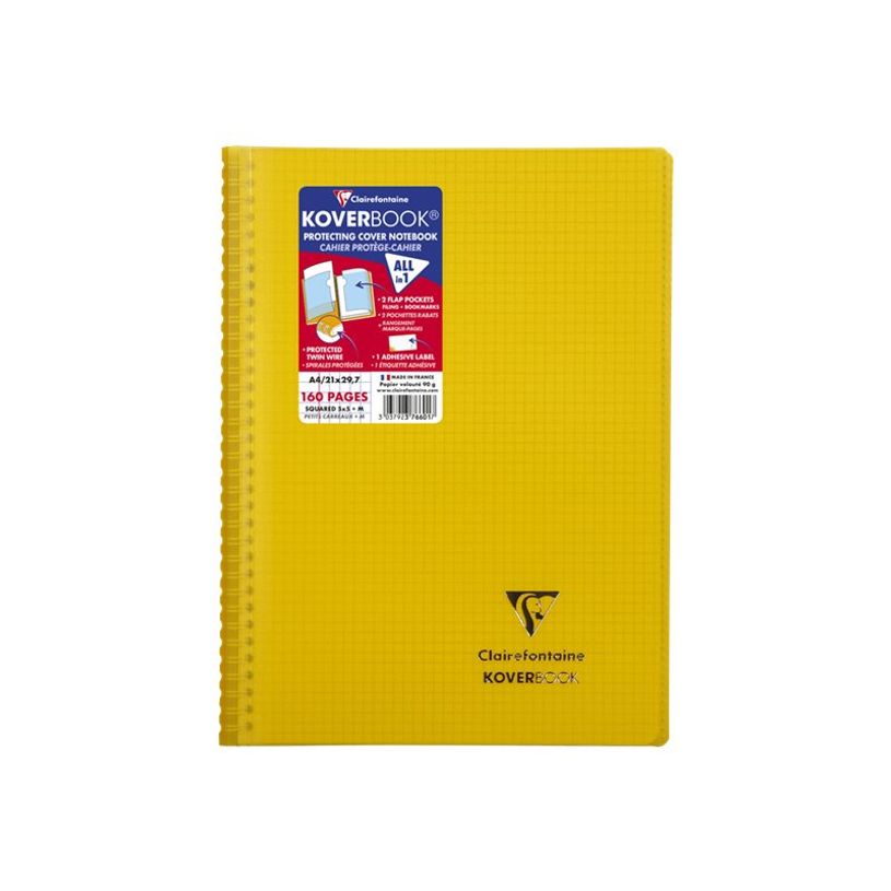 3037923766017-Clairefontaine Koverbook - cahier de notes - A4 - 80 feuilles-P_300025145_4-3