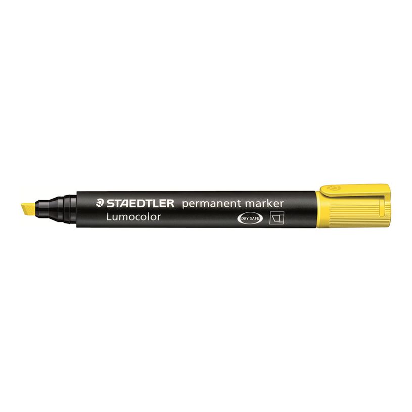 4007817321553-STAEDTLER Lumocolor 352 - Marqueur - permanent - jaune - 2 mm-P_300025179_1-0