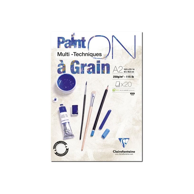3329689750516-Clairefontaine Paint ON - bloc encollé - A2 - 20 feuilles-P_300025528_2-1